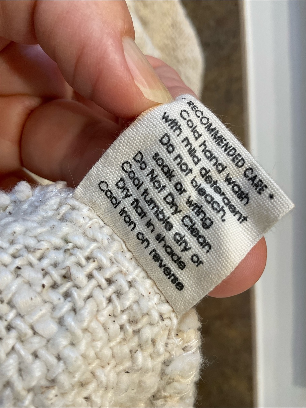 NOMAD Bloom Shrug in Ecru - size XS/S - Picture 7 of 7